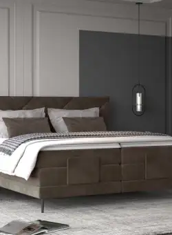 Pat tapitat boxspring Noel 180x200 cm