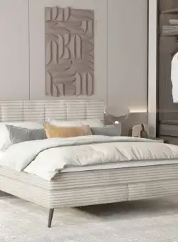 Pat tapitat boxspring Sydney 140x200 cm