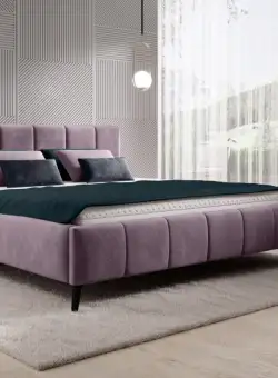 Pat tapitat Riva 160x200 cm