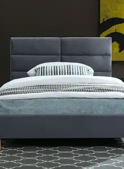 Pat tapitat Sierra Velvet Gri – 120 x 200 cm