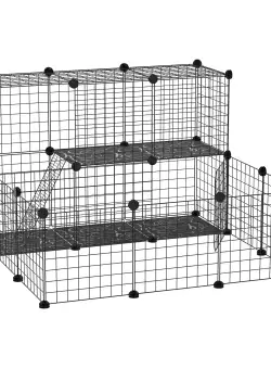 PawHut cusca modulara pentru iepuri, 105x105x70cm | AOSOM RO