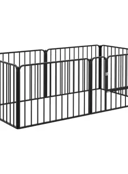 PawHut Tarc de Joaca Rezistent pentru Caini din 6 Panouri pentru Animale de Companie | Aosom Romania