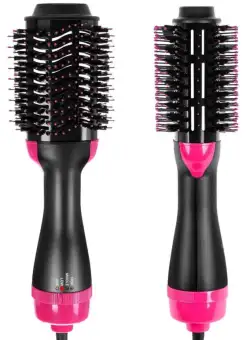 Perie Electrica pentru Uscare si Coafare cu Aer Cald, Baza Fixa, Tehnologie Ionica, 1000W