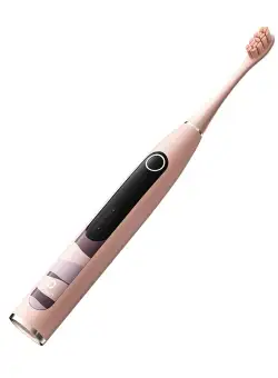 Periuta de dinti electrica Oclean X10 Smart Electric Toothbrush, Pink, 40.000 RPM, autonomie 60 de zile