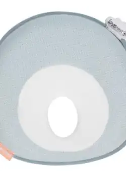 Perna Babymoov Lovenest Plus Original A050225, Impotriva plagiocefaliei, Fresh Mozaic (Albastru/Alb)