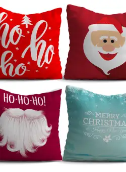 Perna Set (4 Pieces) NYXMAS20, Multicolor, 5x43x43 cm