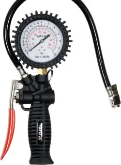 Pistol cu manometru profesional YATO pentru aer comprimat 8bar
