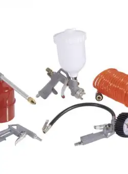 Pistol de vopsit cu aer comprimat Mannesmann 1527, O1.5 mm, set
