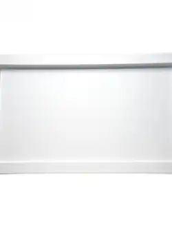 Platou bufet GN1 1 2 cm melamina alb 53 X 32.5 X 2 cm