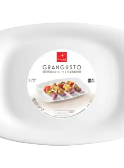 Platou rectangular opal Bormioli Grangusto 33cm x 24cm