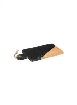 Platou Wood Marble, 30 X 15 Cm