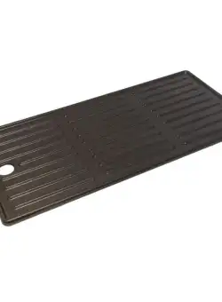 Plita din fonta cu 2 fete neteda si grill 43 x 21 cm Char-Broil 140008