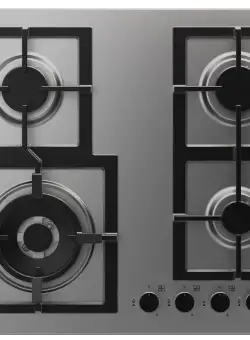Plita gaz incorporabila Teka EFX 60.1 4G AI AL DR CI cu 4 arzatoare 60 cm butoane frontale metalice gratare fonta inox