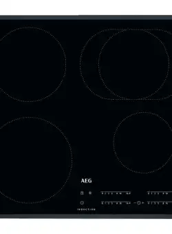 Plita Inductie AEG IKB64413FB, 4 Zone de Gatit, Negru, 60 Cm