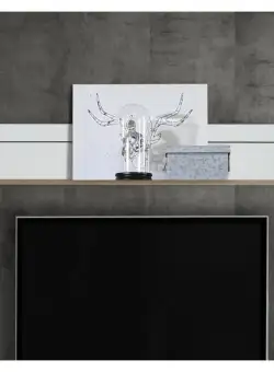 Polita Urbano White, Alb Si Natur, 150 Cm