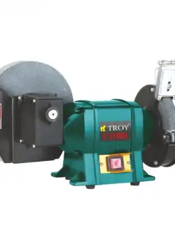 Polizor de banc combinat umed si uscat Troy 17201, 400 W, O150-O200 mm