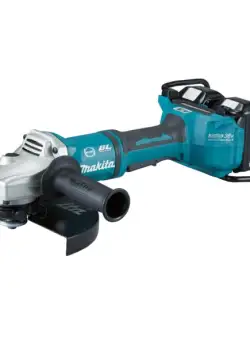 Polizor unghiular cu doi acumulatori Li-Ion LXT si valiza de transport Makita DGA901T2U2, 2x18 V, 5 Ah