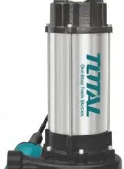 Pompa Submersibila TOTAL, Pentru Apa Murdara, cu Tocator, 1500W