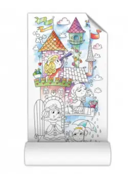 Poster de colorat Printese