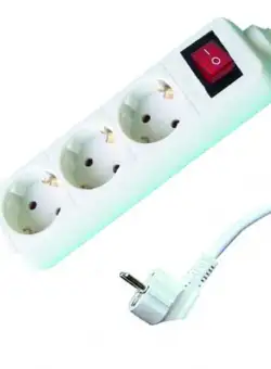 Prelungitor 3 prize 3.0mx1.5mm cu intrerupator Makalon