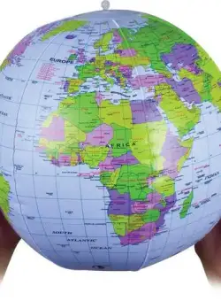 Primul meu glob pamantesc gonflabil