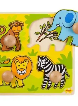 Primul meu puzzle BigJigs BJ521, Safari