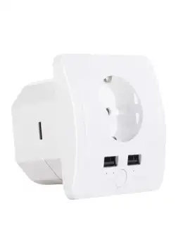 Priza Incorporabila Smart Techstar® M36, Wireless 2,4GHz, Smart Home, Google Home. Amazon Echo, Alexa