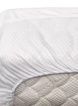 Protectie saltea impermeabila din bumbac cu elastic, 110 x 190