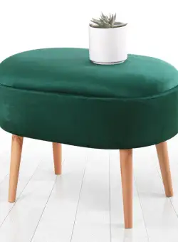 Puf Moile - Green, Verde, 44x47x63 cm