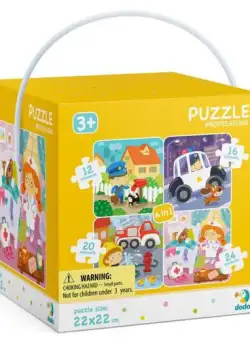 Puzzle 4 in 1 - Meserii (12, 16, 20, 24 piese)