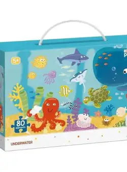 Puzzle - Animalute marine (80 piese)