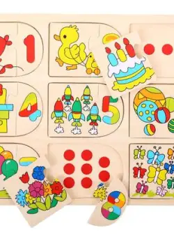 Puzzle BigJigs BJ535, Potriveste-ma la locul meu