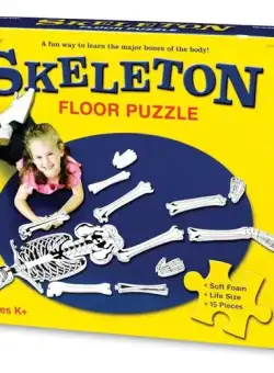 Puzzle de podea - schelet