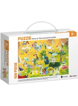 Puzzle - Mami si tati se poarta ciudat (100 piese)