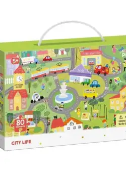 Puzzle - Orasul (80 piese)