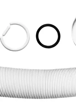 Racord evacuare extensibil Wirquin PRO D40/50 alb