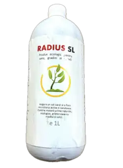 Radius SL 1 L, dezinfectant ecologic pentru sere, gradini, solarii