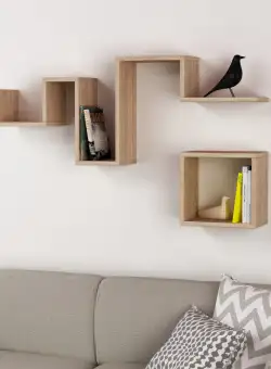 Raft de perete Follow stejar