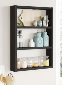 Raft de perete PR1 - LB negru