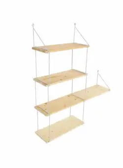 Raft modular 2 Tiki, Alb/Lacuit