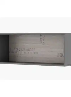 Raft Suspendat Sorento Stejar Grafit Si Santana, 90 Cm