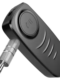 Receptor Bluetooth Techstar® J19, Wireless, Bluetooth 5.0, AUX Out, Acumulator