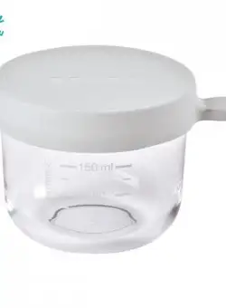 Recipient Beaba ermetic sticla 150ml - Gri