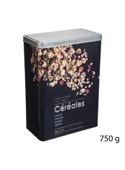 Recipient Cereale, Metal, 18 X 10 X 24,5 cm