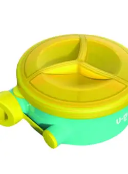 Recipient lapte praf U-grow A-1501BL, 3 compartimente