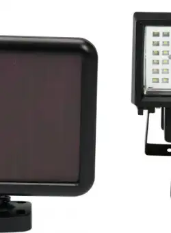 Reflector cu led solar YATO cu senzor miscare 4W 380lm 4000K IP44 3.7V