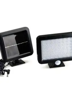 Reflector cu panou solar si senzor de miscare cu telecomanda