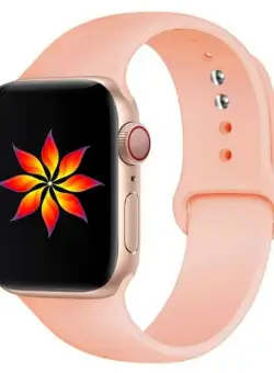 Resigilat Ceas Smartwatch Techstar® X7, 1.54inch LCD IPS, Bluetooth 4.2 + 5.0, Monitorizare Tensiune, Puls, Oxigenare Sange, Alerte Sedentarism, Pink Rose