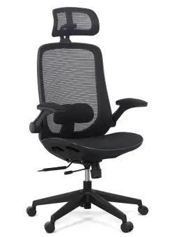 RESIGILAT - Scaun ergonomic multifunctional cu brate rabatabile SYYT 9509 negru