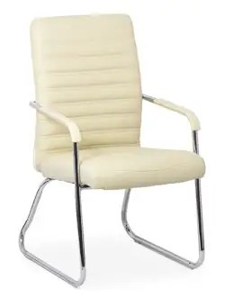 RESIGILAT - scaun pentru vizitatori OFF 833 crem